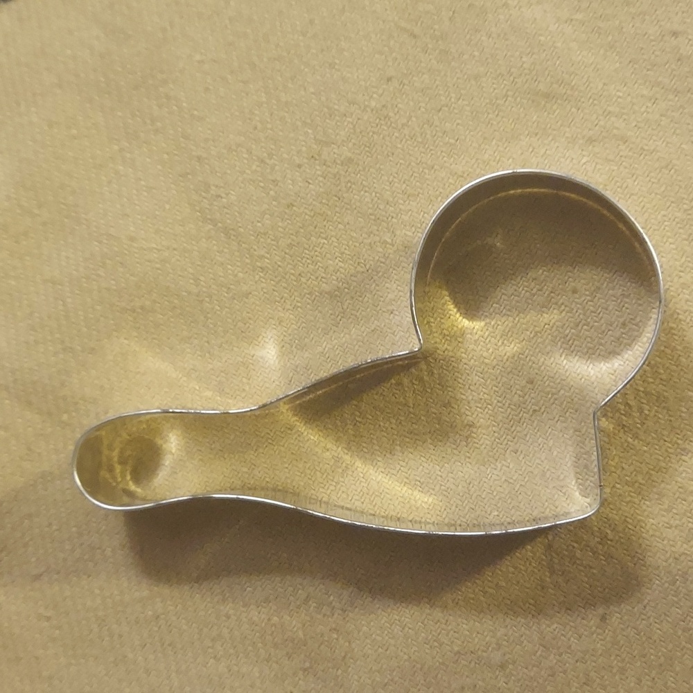 ❤️ Vintage Tin Bowling Ball & Pin Cookie Cutter